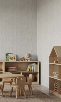 Light Brume Faux Grasscloth Commercial Wallpaper C7862