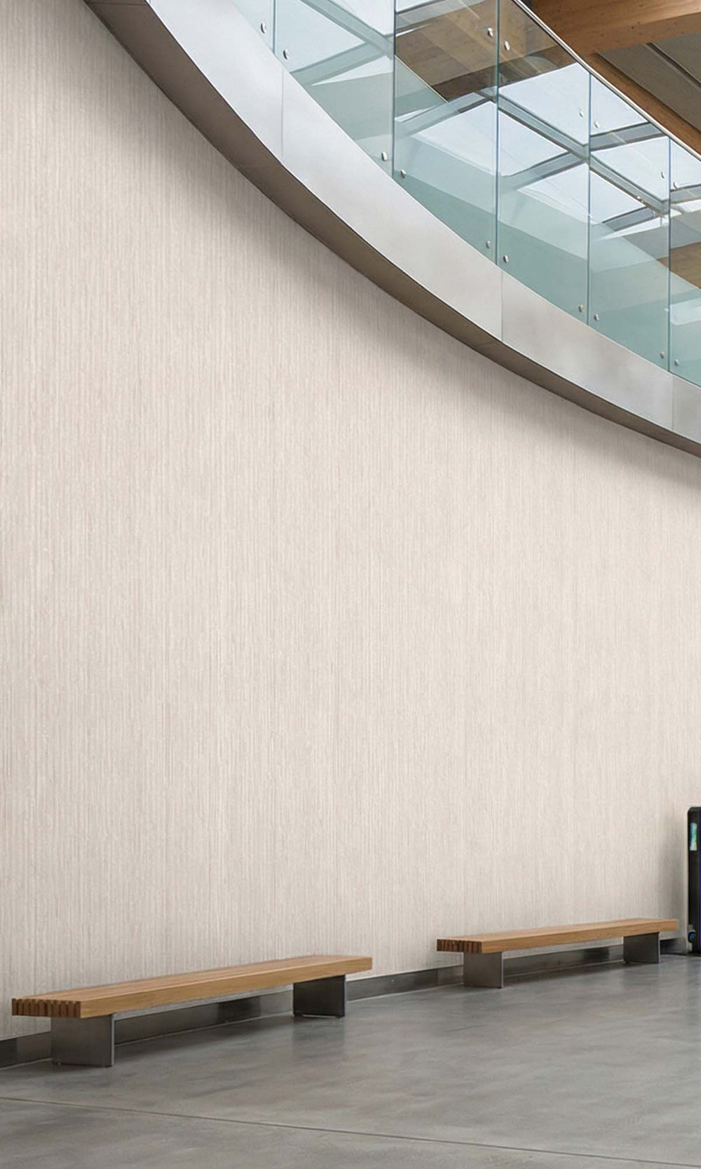 Oyster Haze Faux Grasscloth Commercial Wallpaper C7867