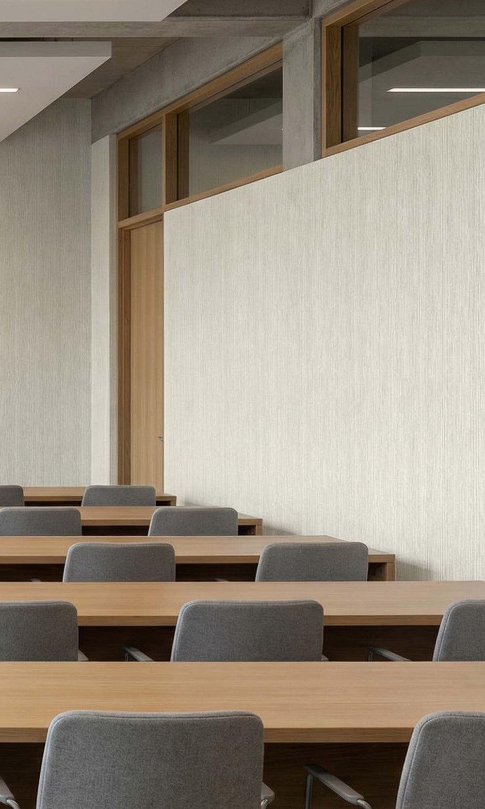 Pipe Clay Faux Grasscloth Commercial Wallpaper C7868