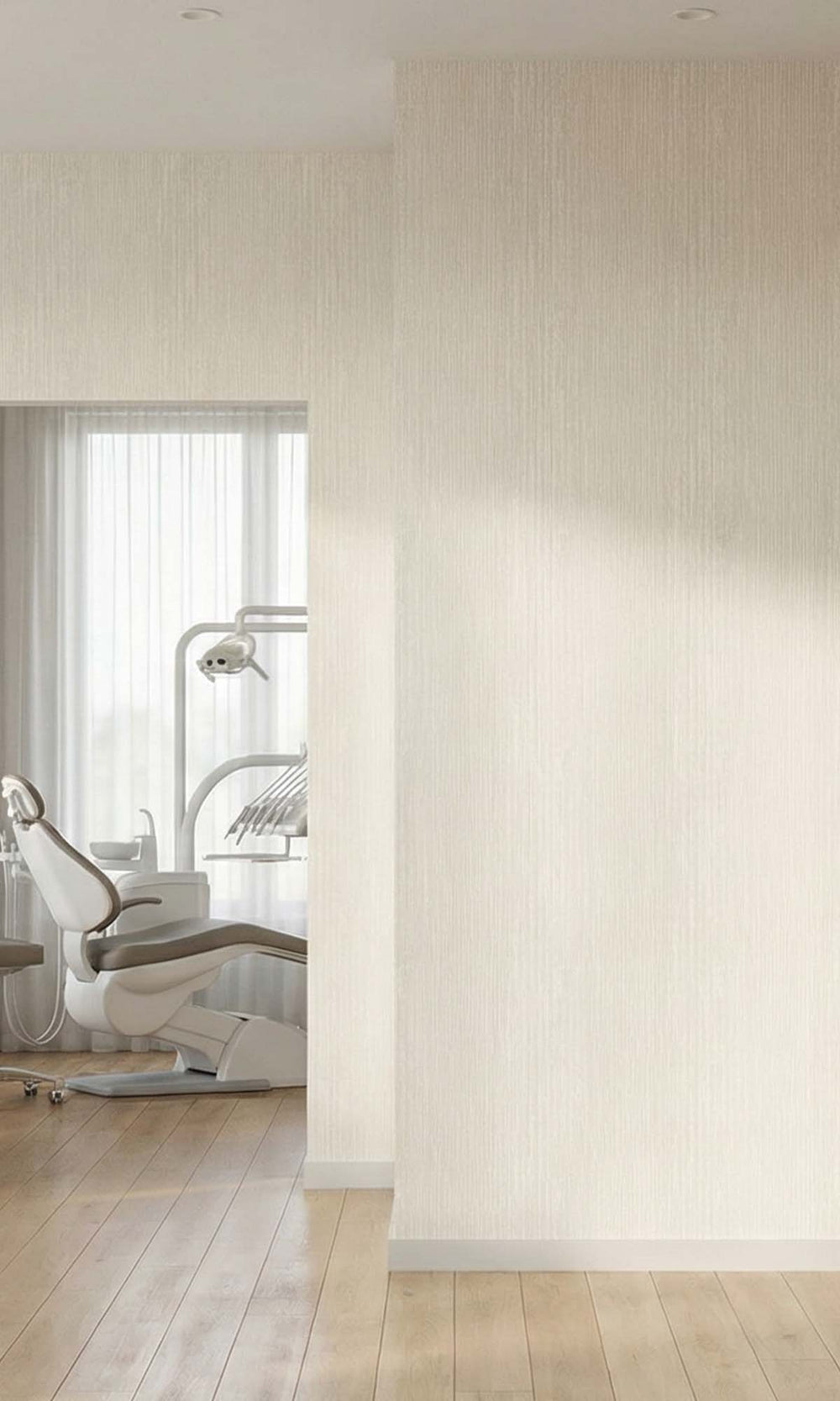 Blanc Casse Faux Grasscloth Commercial Wallpaper C7869