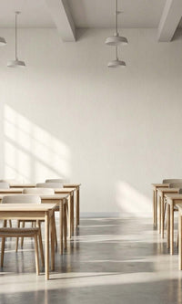 Blanc Casse Faux Grasscloth Commercial Wallpaper C7869