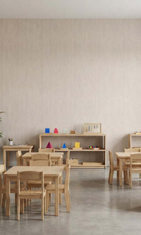 Tangelo Cream Faux Grasscloth Commercial Wallpaper C7870