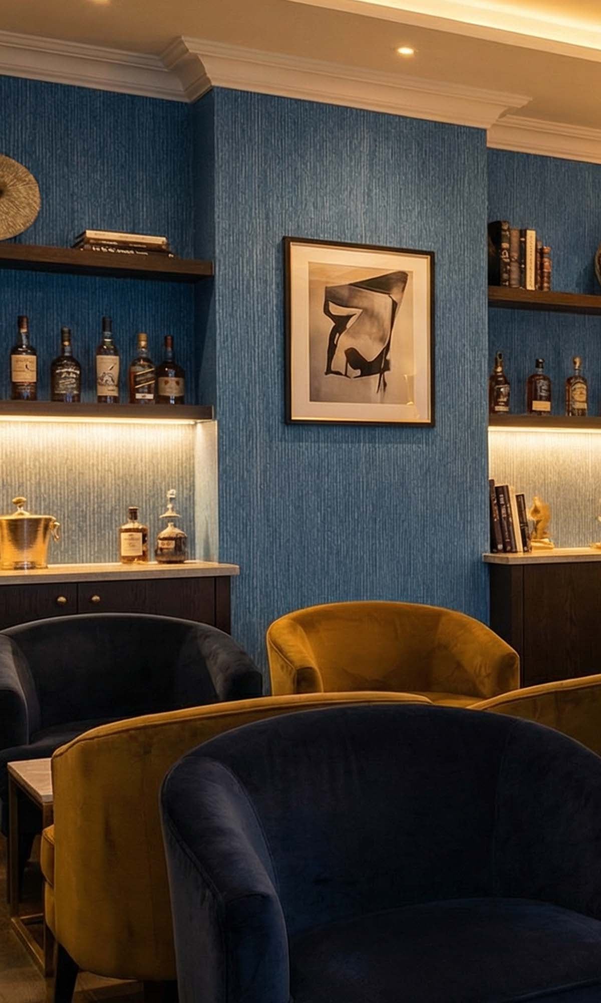 Canyon Blue Faux Grasscloth Commercial Wallpaper C7873 textured commercial wallpaper in canyon blue
