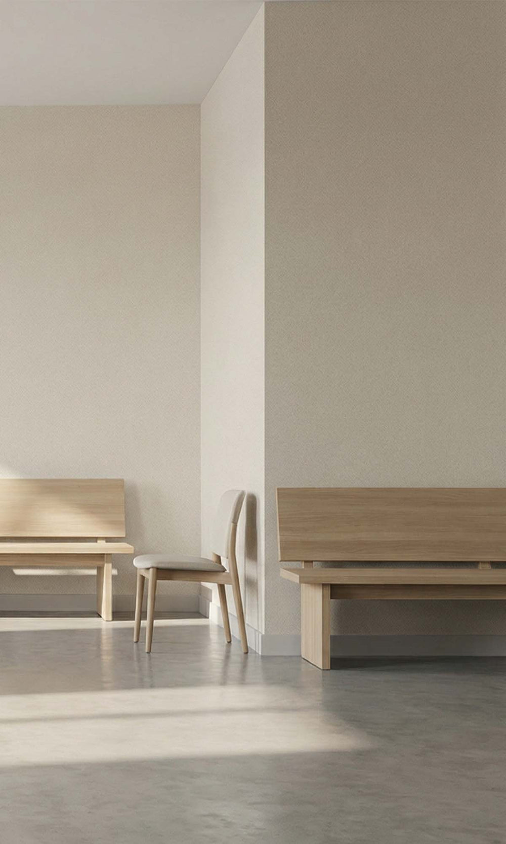 Whisper Grey Speckled Grain Commercial Wallpaper C7881