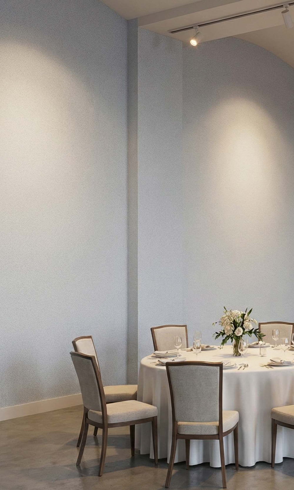 Light Blue Bayou Speckled Grain Commercial Wallpaper C7885