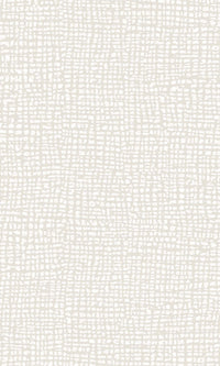 White Alyssum Wicker Weave Commercial Wallpaper C7890