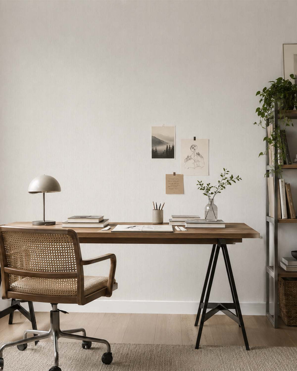 Faded Grey Linear Stria  Commercial Wallpaper C7894