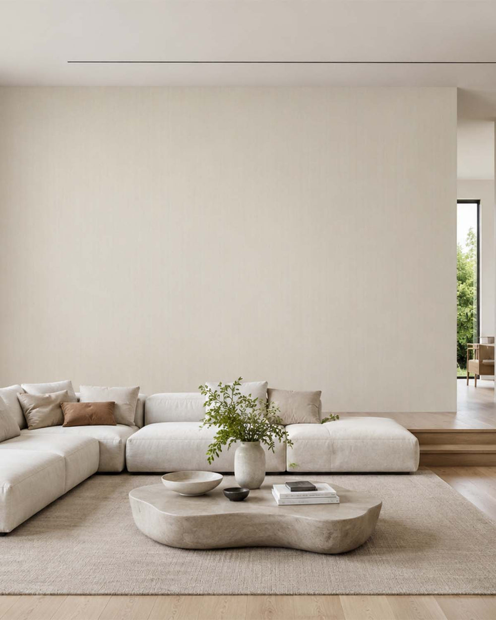 Arragonite Linear Stria  Commercial Wallpaper C7895