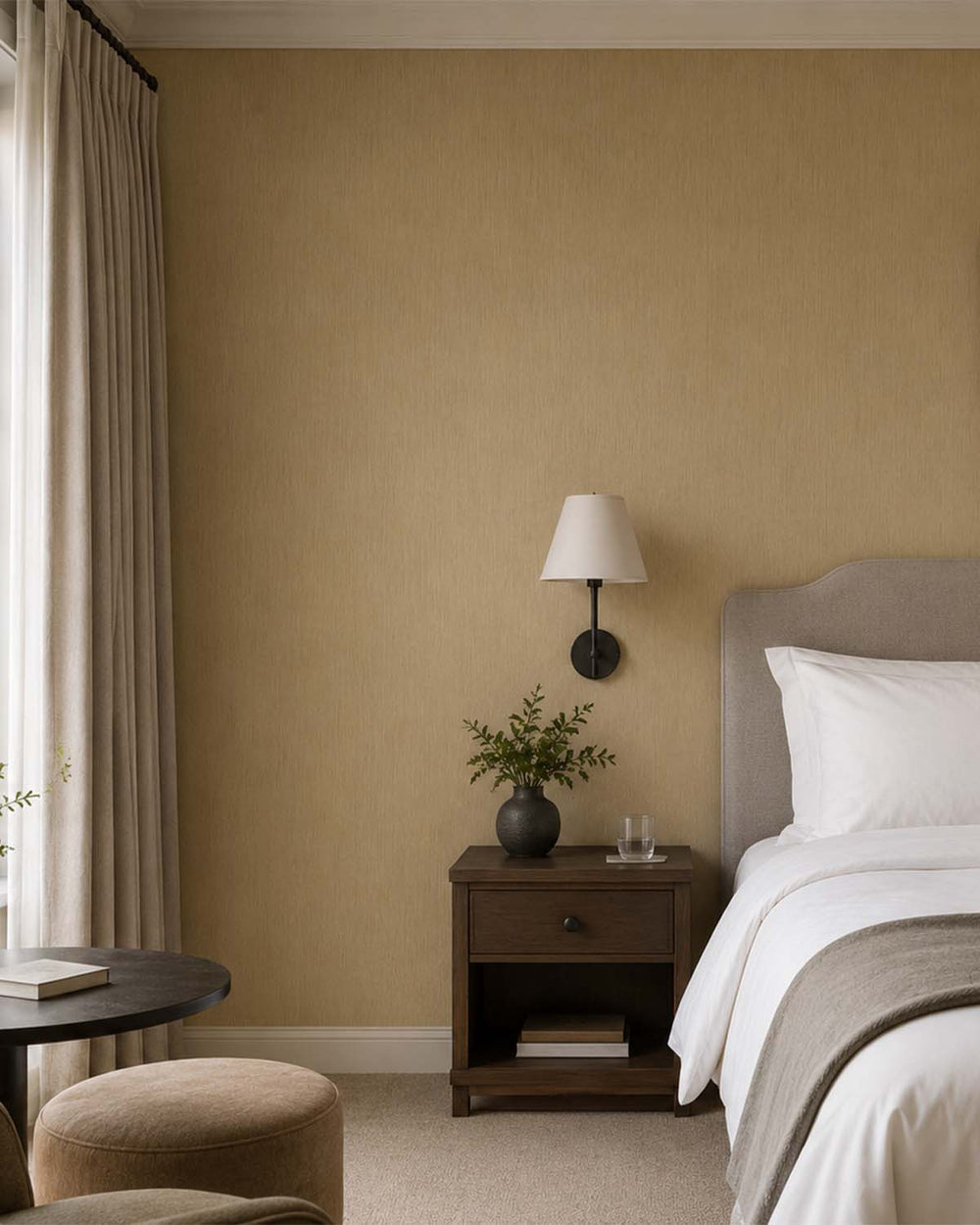 Montecito Linear Stria  Commercial Wallpaper C7902