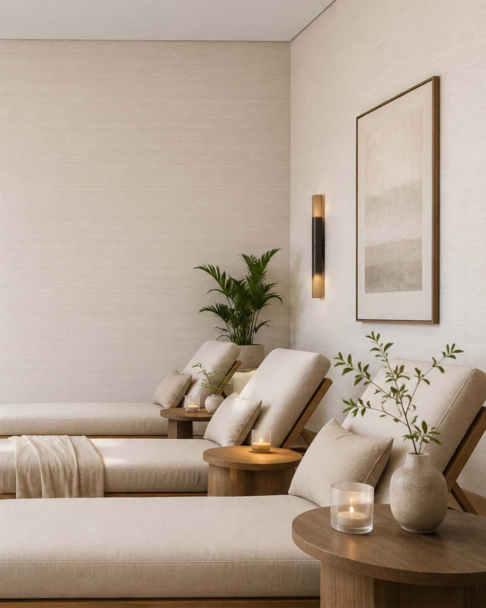 Faded Grey Faux Silk Weave Commercial Wallpaper C7909