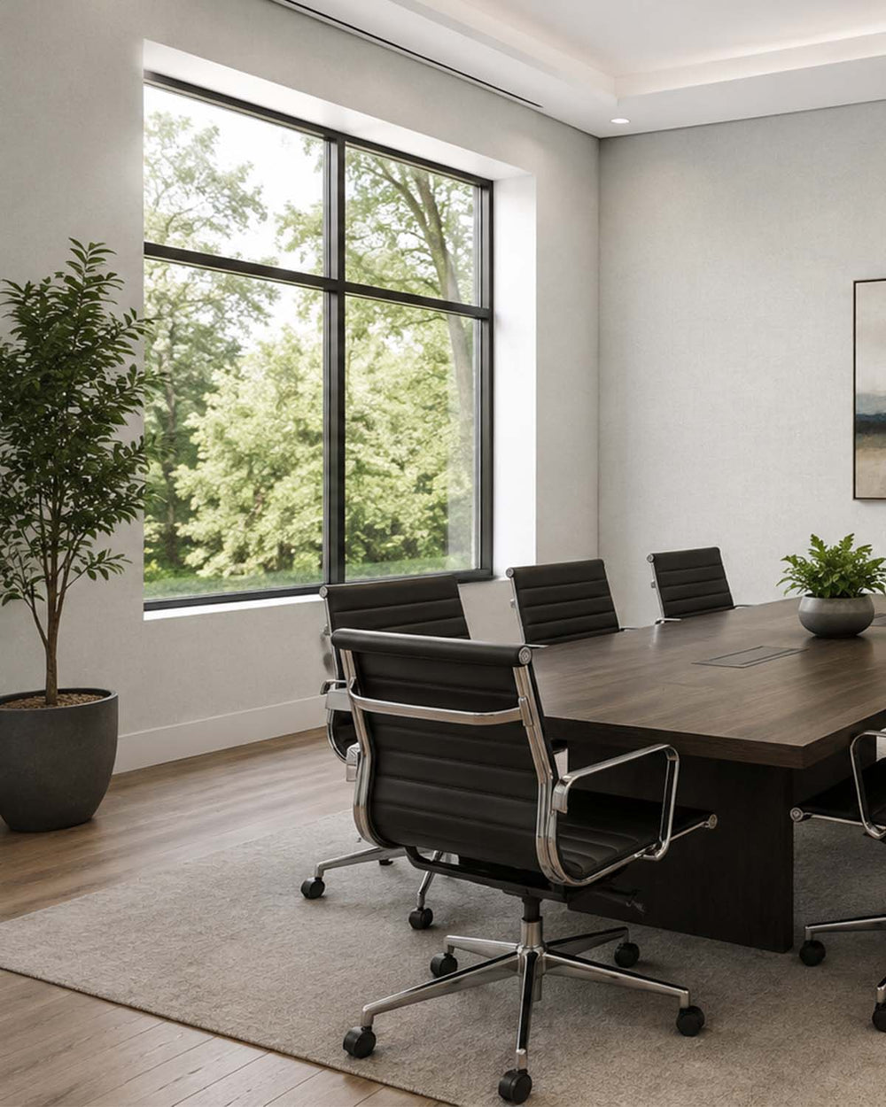 Mist Grey Heathered Tweed Matte Commercial Wallpaper C7926