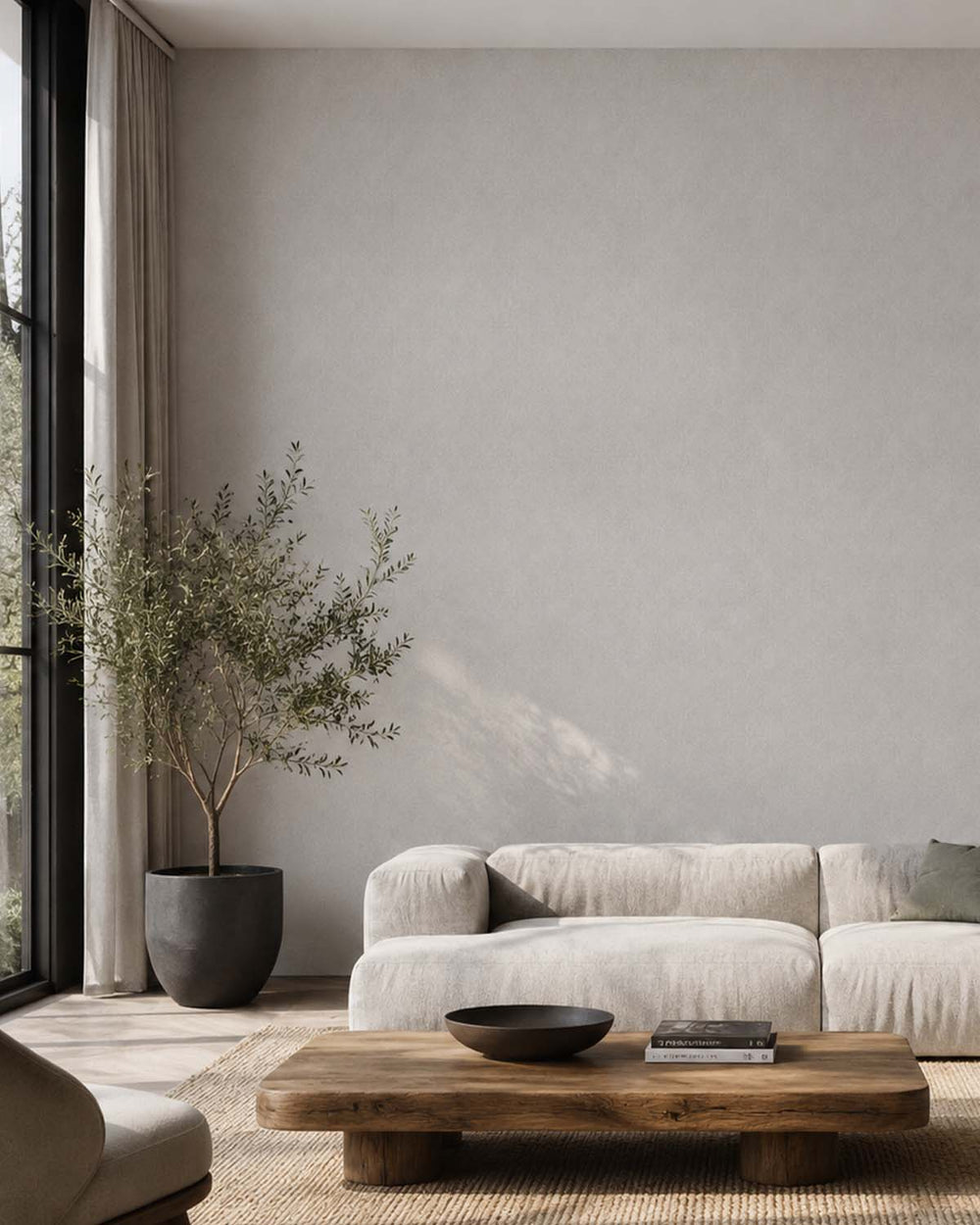 Soft Dove Heathered Tweed Matte Commercial Wallpaper C7928