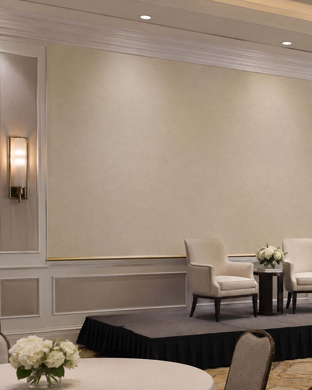 Crushed Silk Heathered Tweed Matte Commercial Wallpaper C7931
