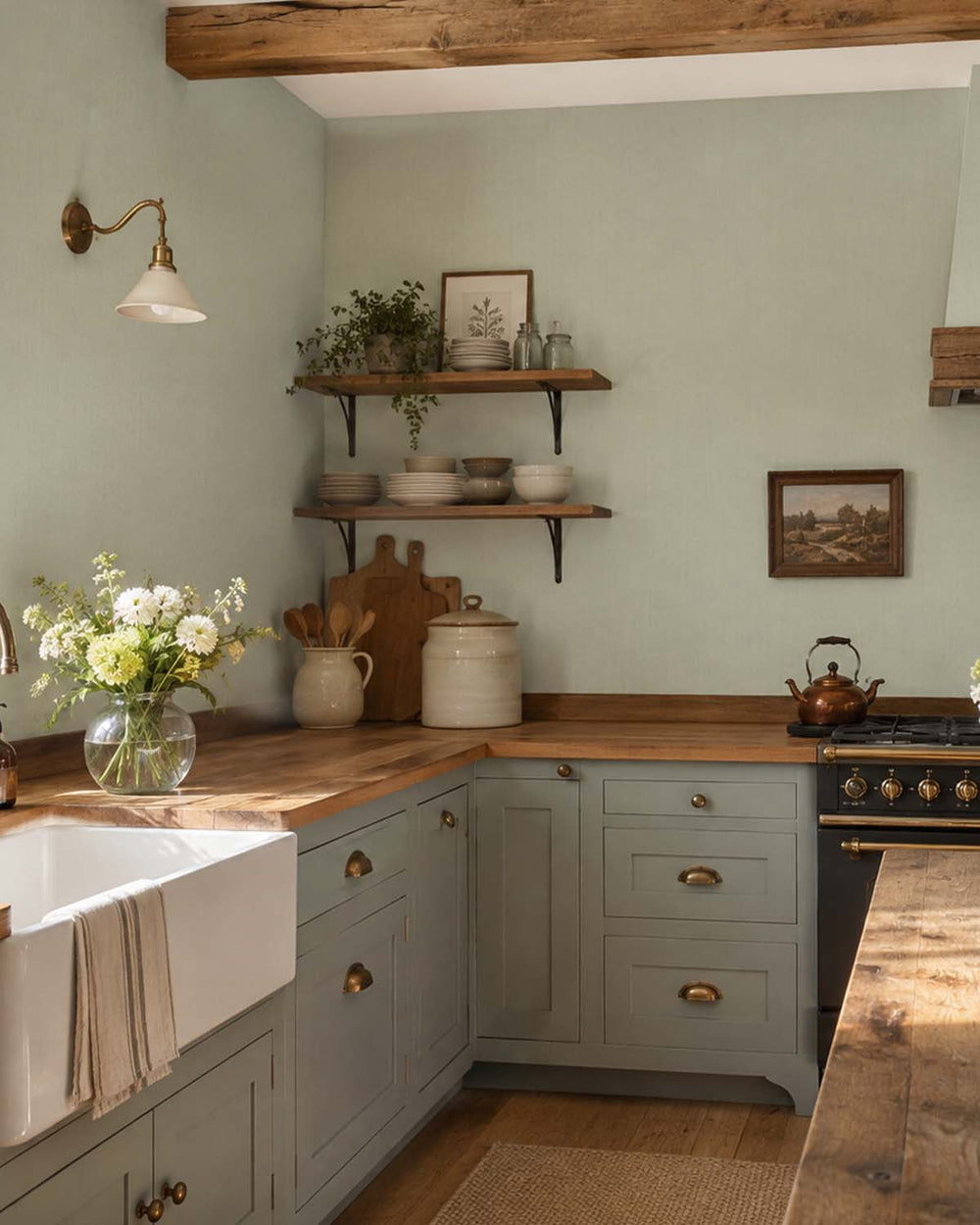 Celadon Tint Modern Vertical Weave Commercial Wallpaper C7942
