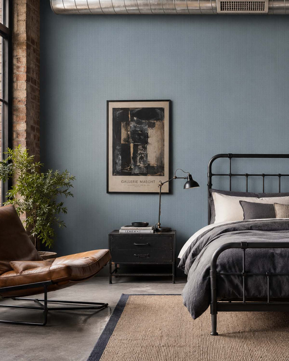 Oslo Grey Modern Vertical Weave Commercial Wallpaper C7950
