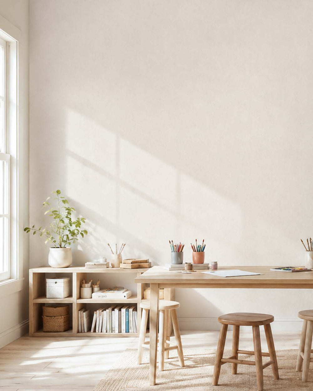 Gypsum Faux Fine Weave Commercial Wallpaper C7954