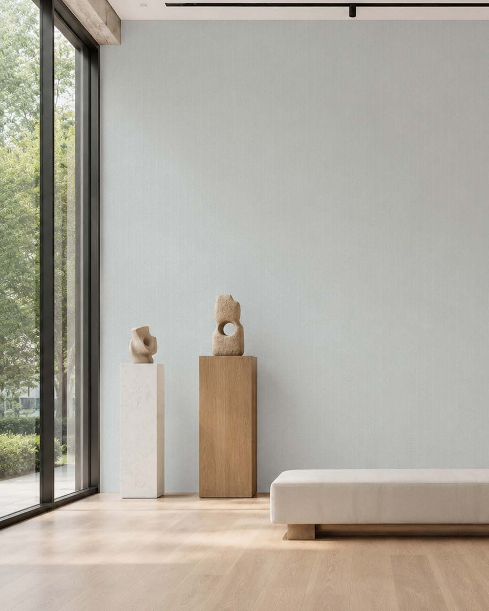 Opaline Faux Fine Weave Commercial Wallpaper C7961