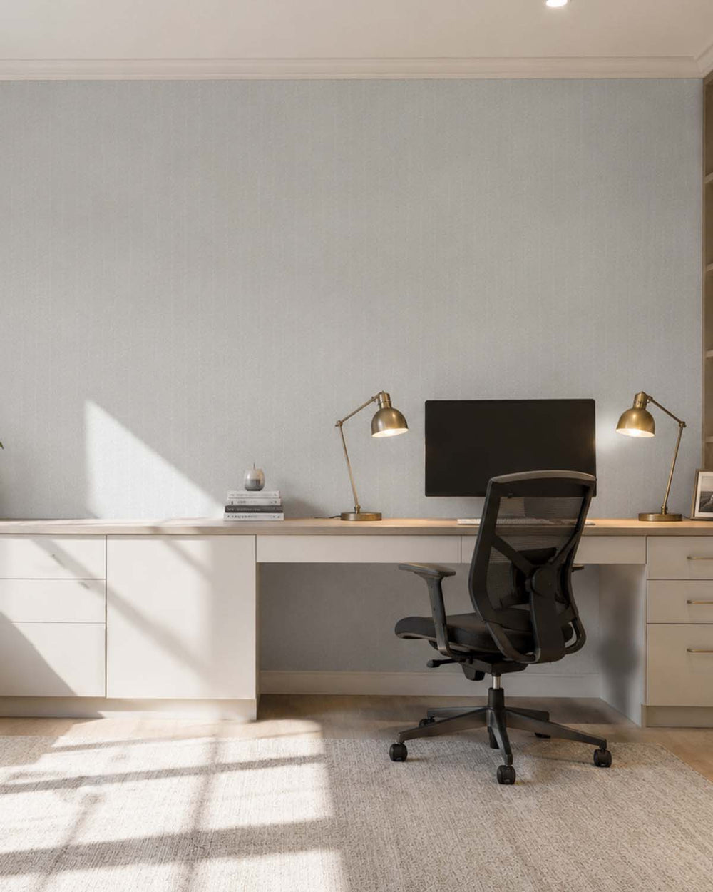 Opaline Faux Fine Weave Commercial Wallpaper C7961