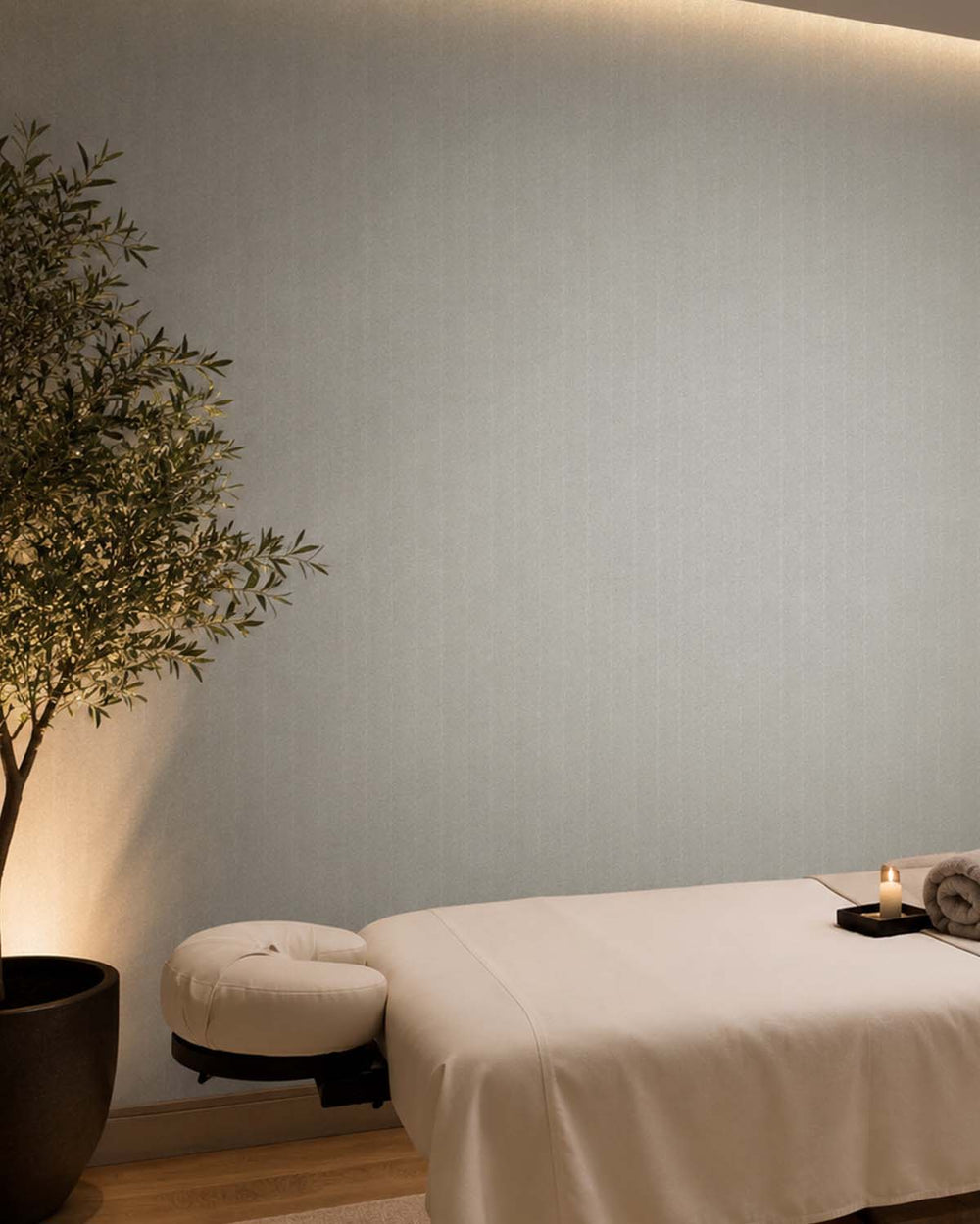Opaline Faux Fine Weave Commercial Wallpaper C7961
