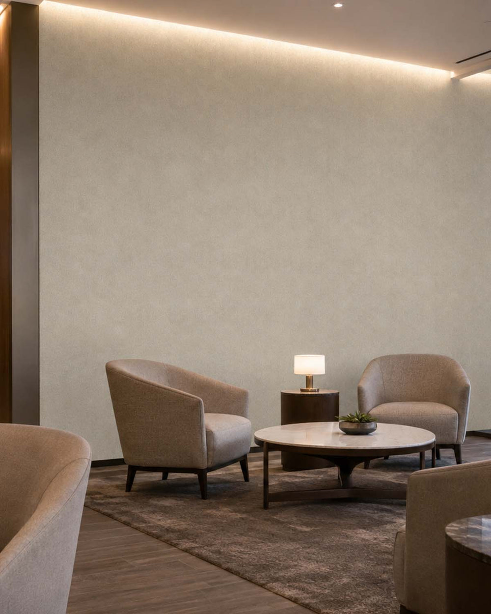Pine Crush Faux Fine Weave Commercial Wallpaper C7963