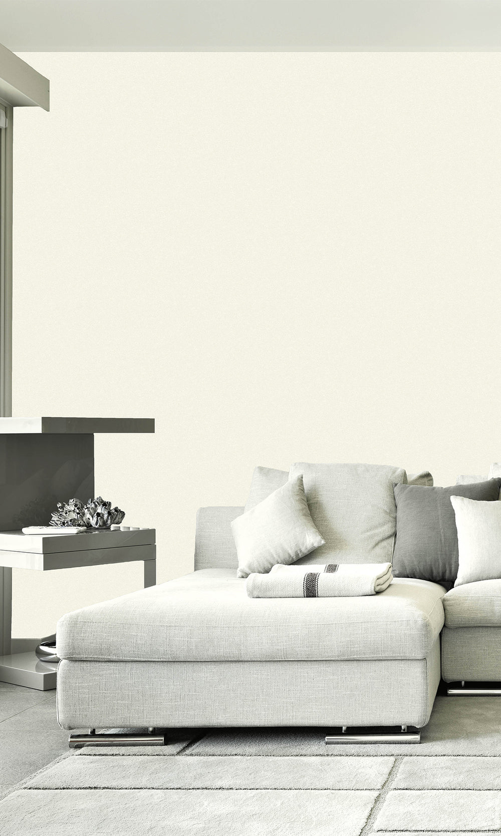 Precast French Linen Weave Textured Vinyl Commercial Wallpaper C7707