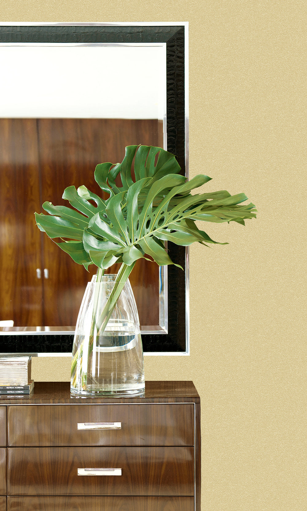 Pine Wood French Linen Weave Textured Vinyl Commercial Wallpaper C7712