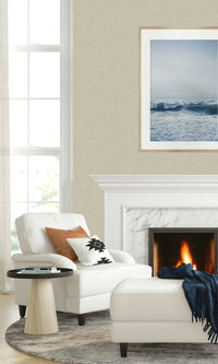 Manchester Grey French Linen Weave Textured Vinyl Commercial Wallpaper C7709