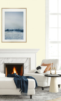 Dove White French Linen Weave Textured Vinyl Commercial Wallpaper C7710