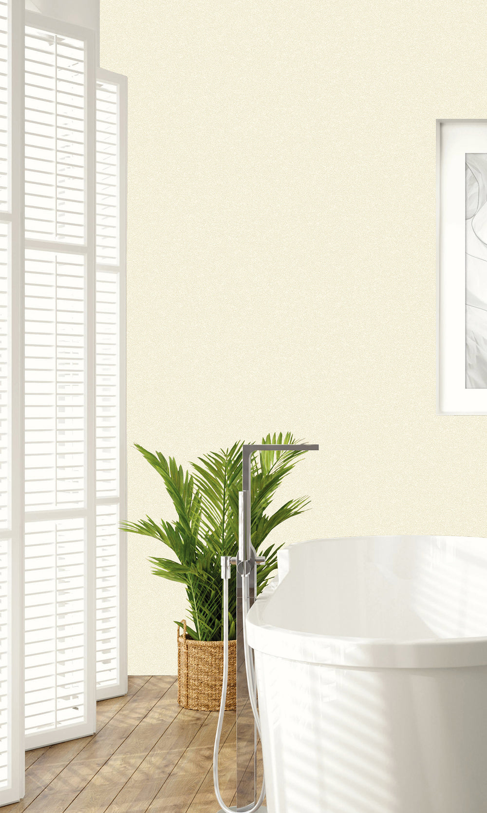 Latte Foam French Linen Weave Textured Vinyl Commercial Wallpaper C7711