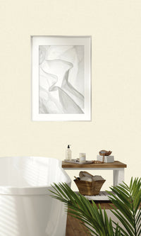 Latte Foam French Linen Weave Textured Vinyl Commercial Wallpaper C7711