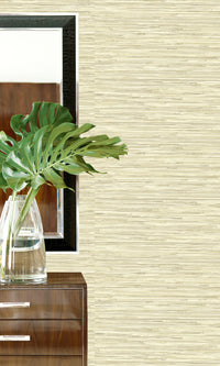 Prairie Grasscloth Inspired Vinyl Commercial Wallpaper C7615