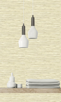 Prairie Grasscloth Inspired Vinyl Commercial Wallpaper C7615