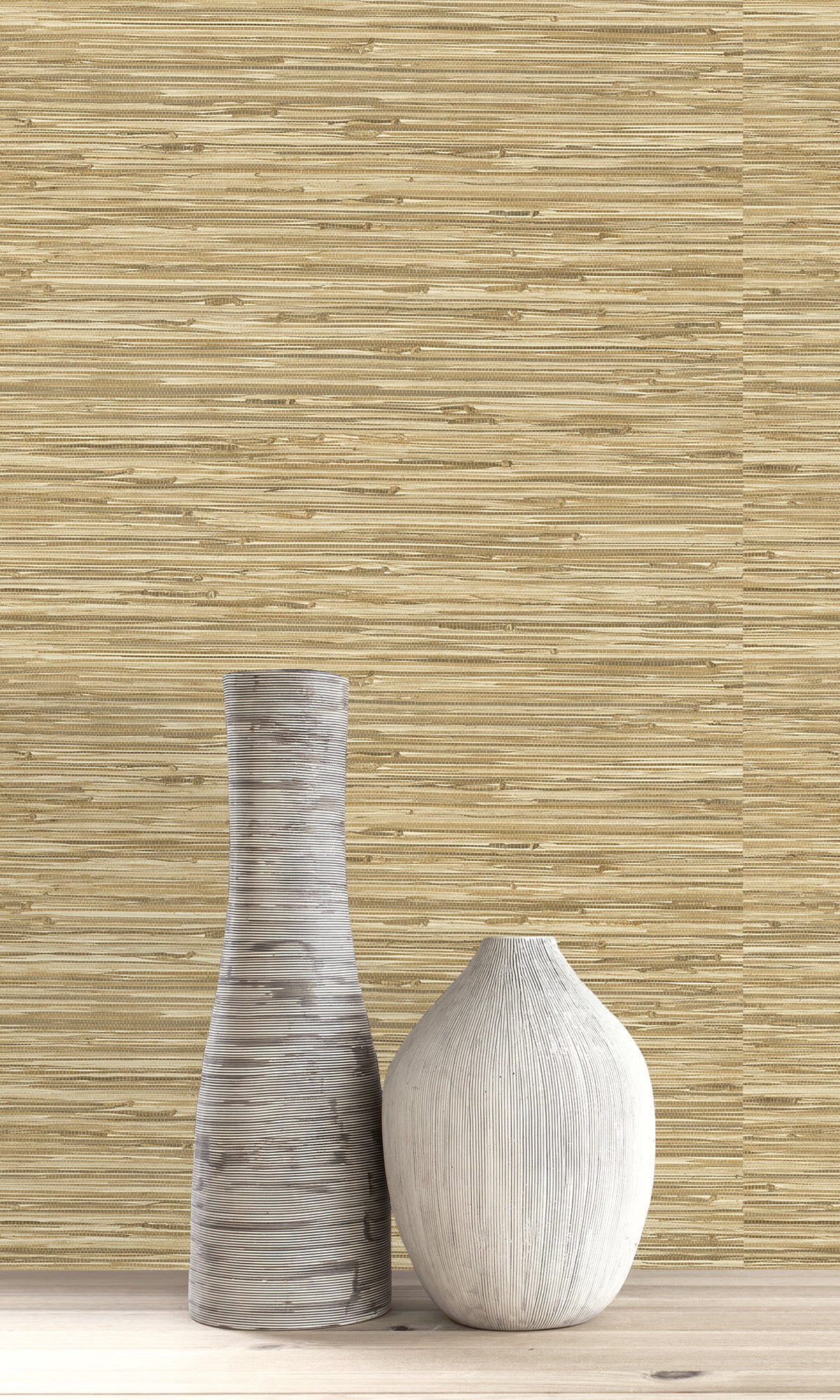Grasslands Grasscloth Inspired Vinyl Commercial Wallpaper C7616