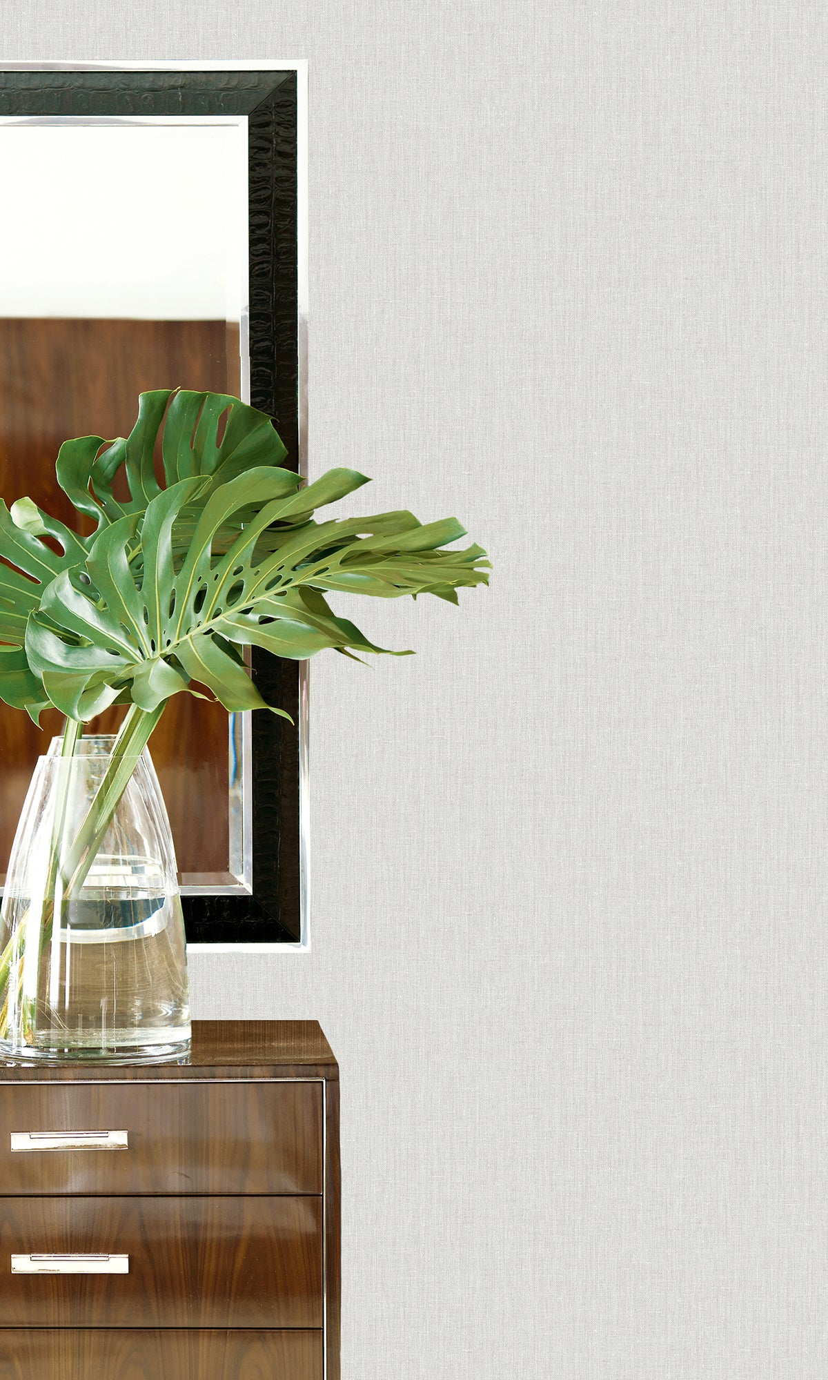 Haze Linen Weave Textured Vinyl Commercial Wallpaper C7701