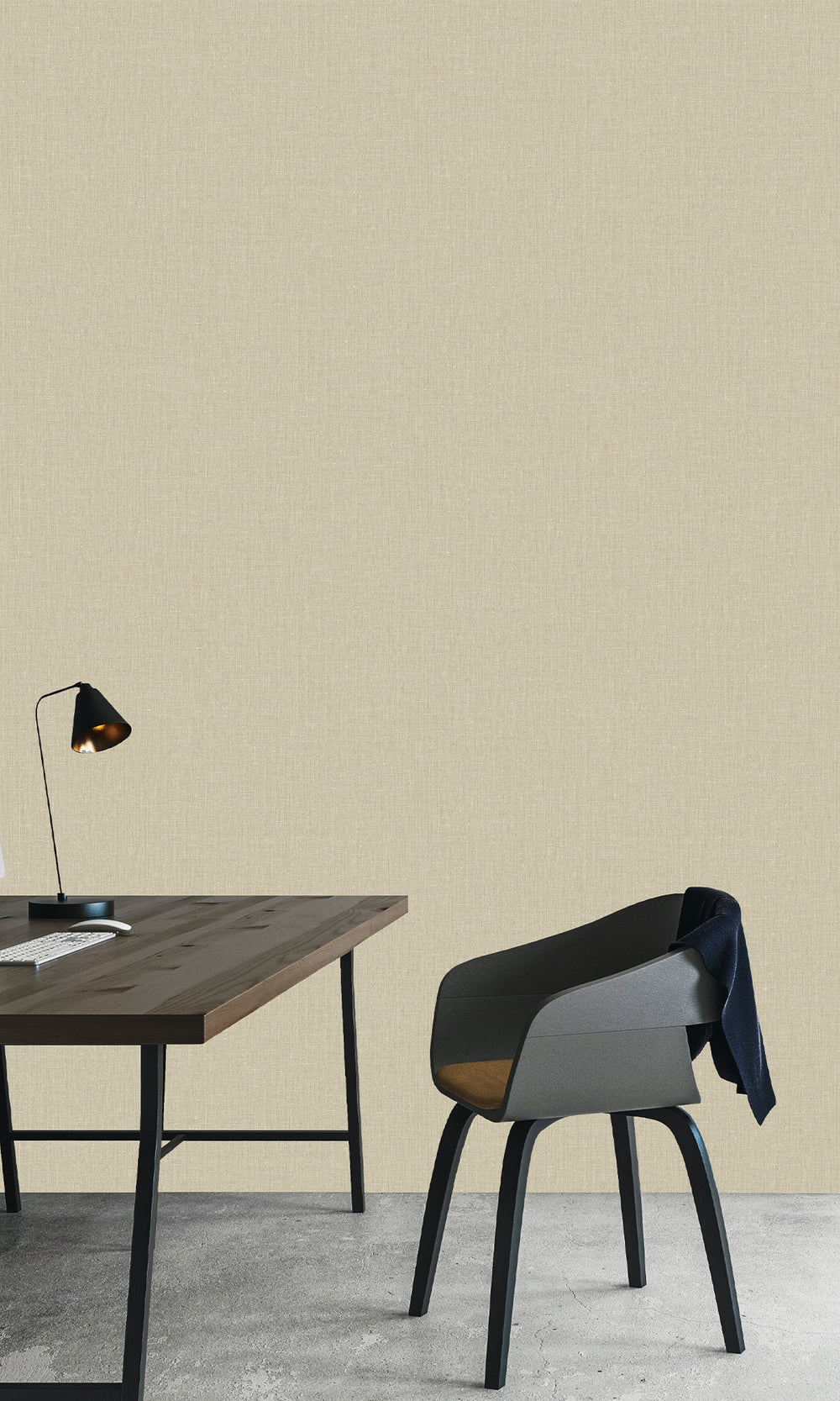 Dove Linen Weave Textured Vinyl Commercial Wallpaper C7703