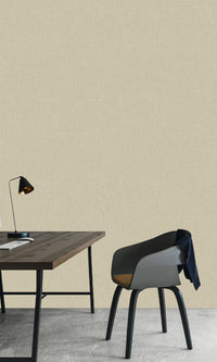 Dove Linen Weave Textured Vinyl Commercial Wallpaper C7703