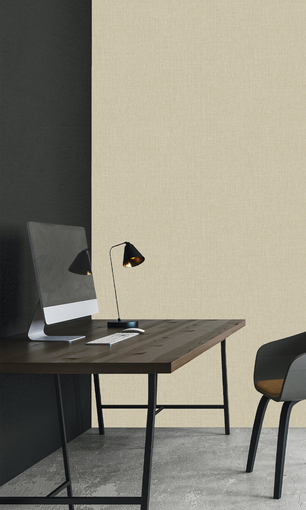 Dove Linen Weave Textured Vinyl Commercial Wallpaper C7703