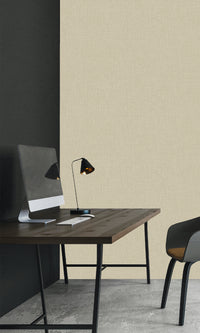 Dove Linen Weave Textured Vinyl Commercial Wallpaper C7703