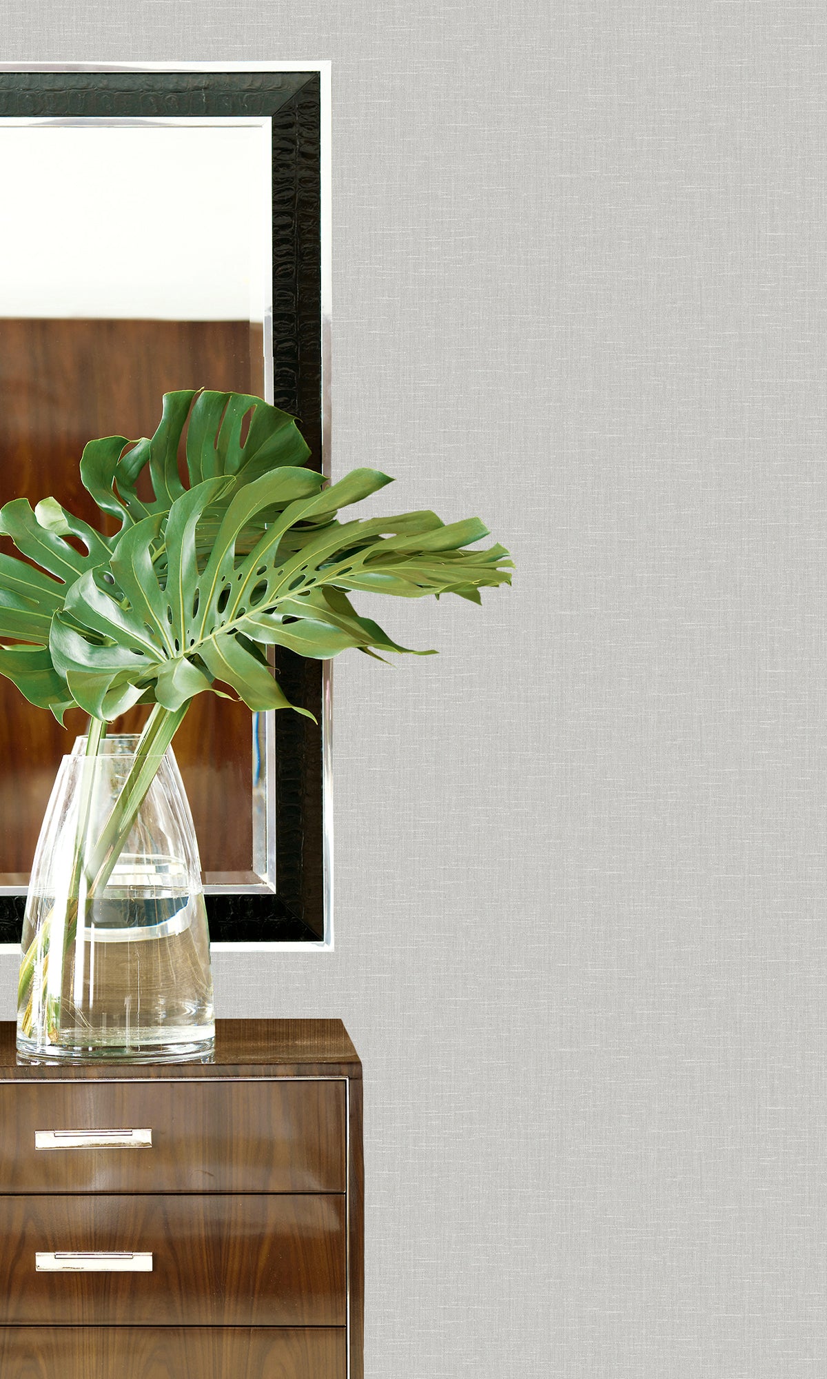 Stone Linen Weave Textured Vinyl Commercial Wallpaper C7705