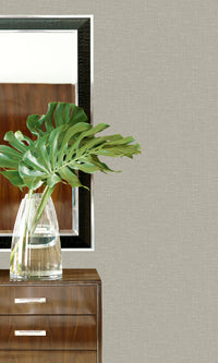 Shale Linen Weave Textured Vinyl Commercial Wallpaper C7706