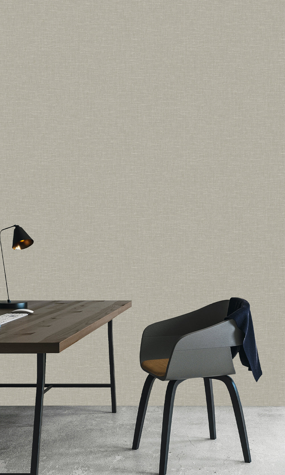Shale Linen Weave Textured Vinyl Commercial Wallpaper C7706