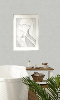 Ash Faux Leather Textured Vinyl Commercial Wallpaper C7716