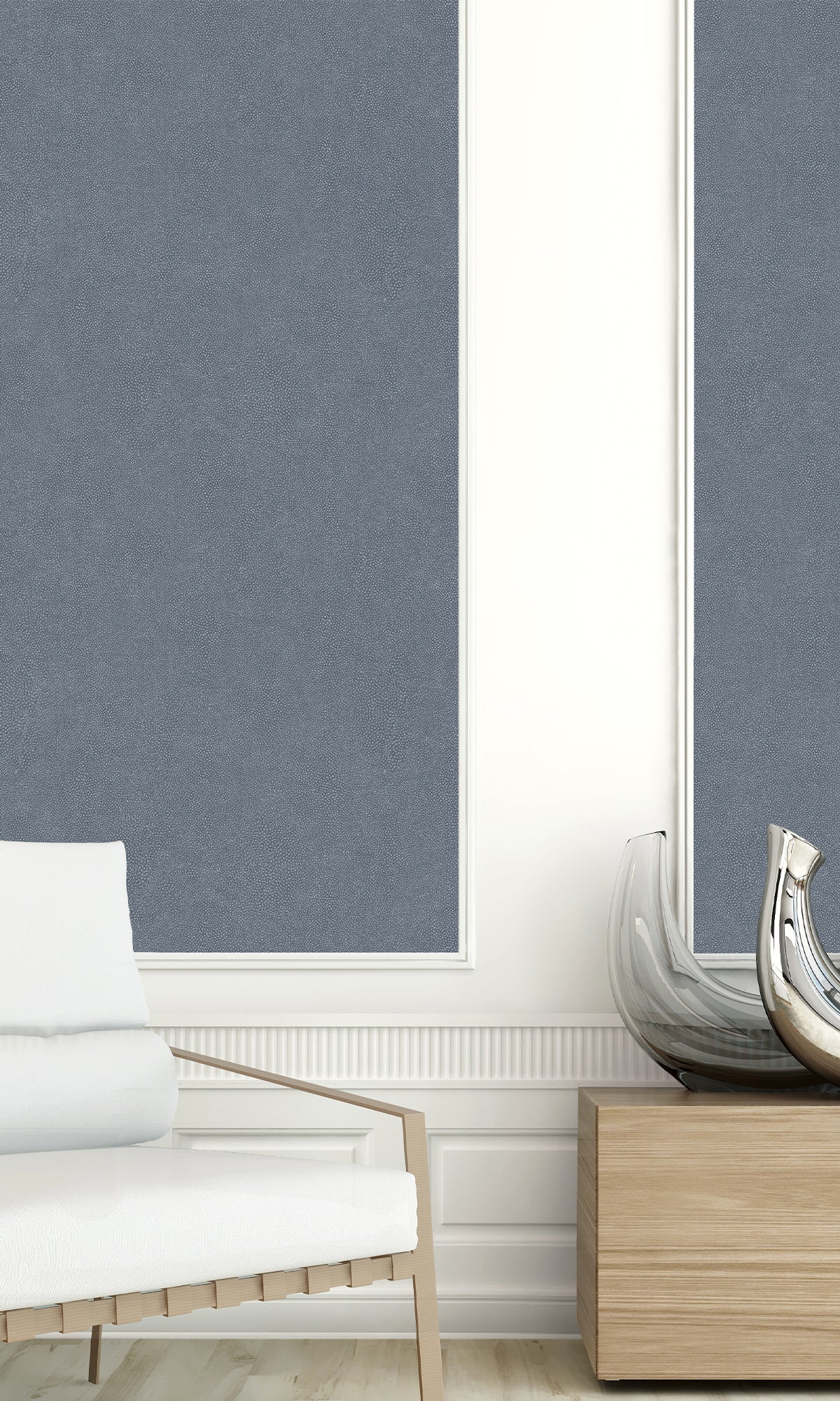 Stonewash Faux Leather Textured Vinyl Commercial Wallpaper C7714