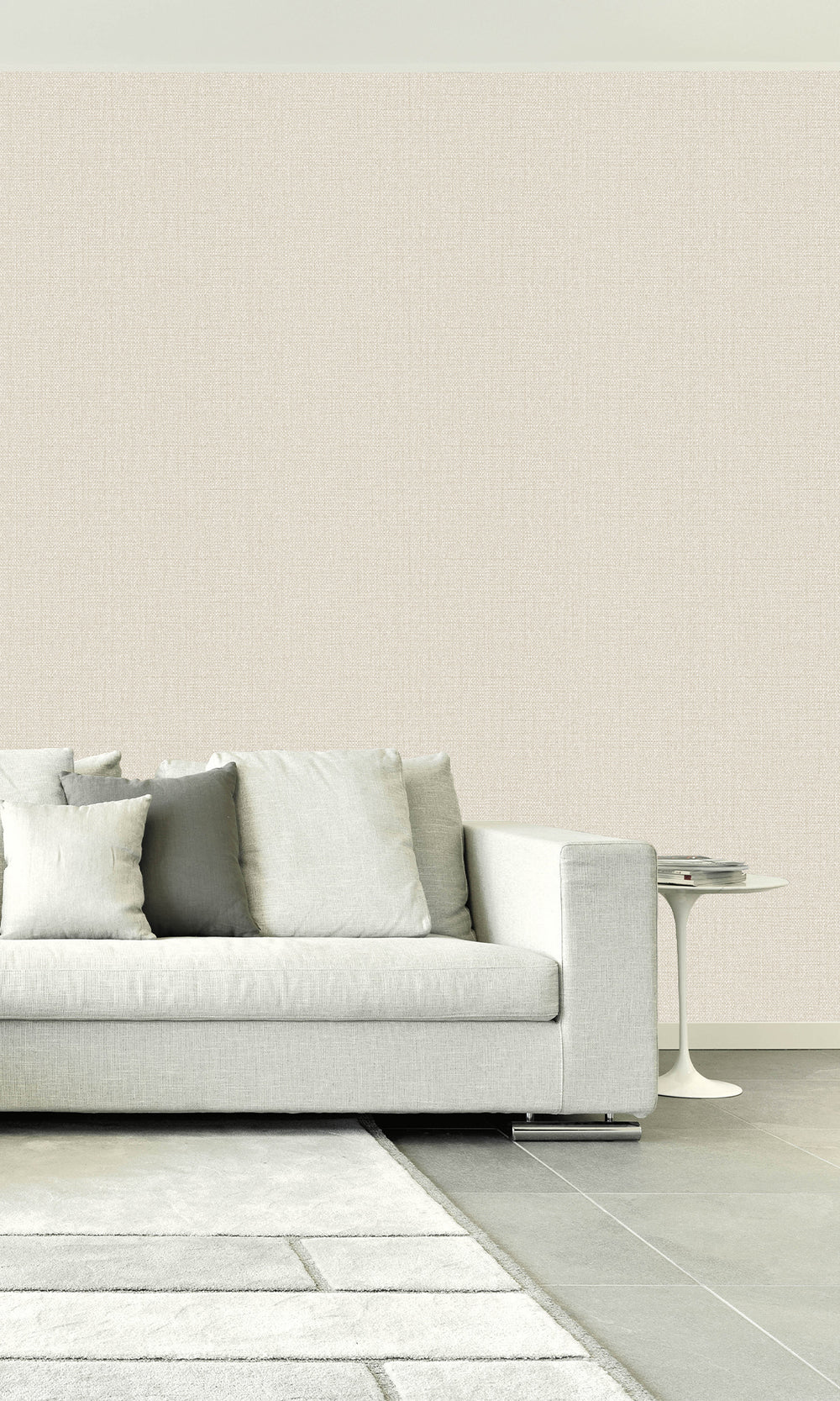 Sandalwood Linen Textured Vinyl Wallpaper C7607