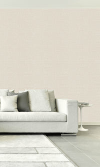 Sandalwood Linen Textured Vinyl Wallpaper C7607