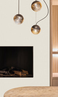 Soho Fine Linen Weave Textured Vinyl Commercial Wallpaper C7699