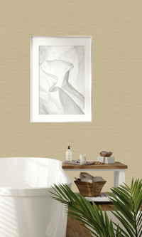 Twisted Twine Faux Moroccan Sisal Textured Vinyl Commercial Wallpaper C7719