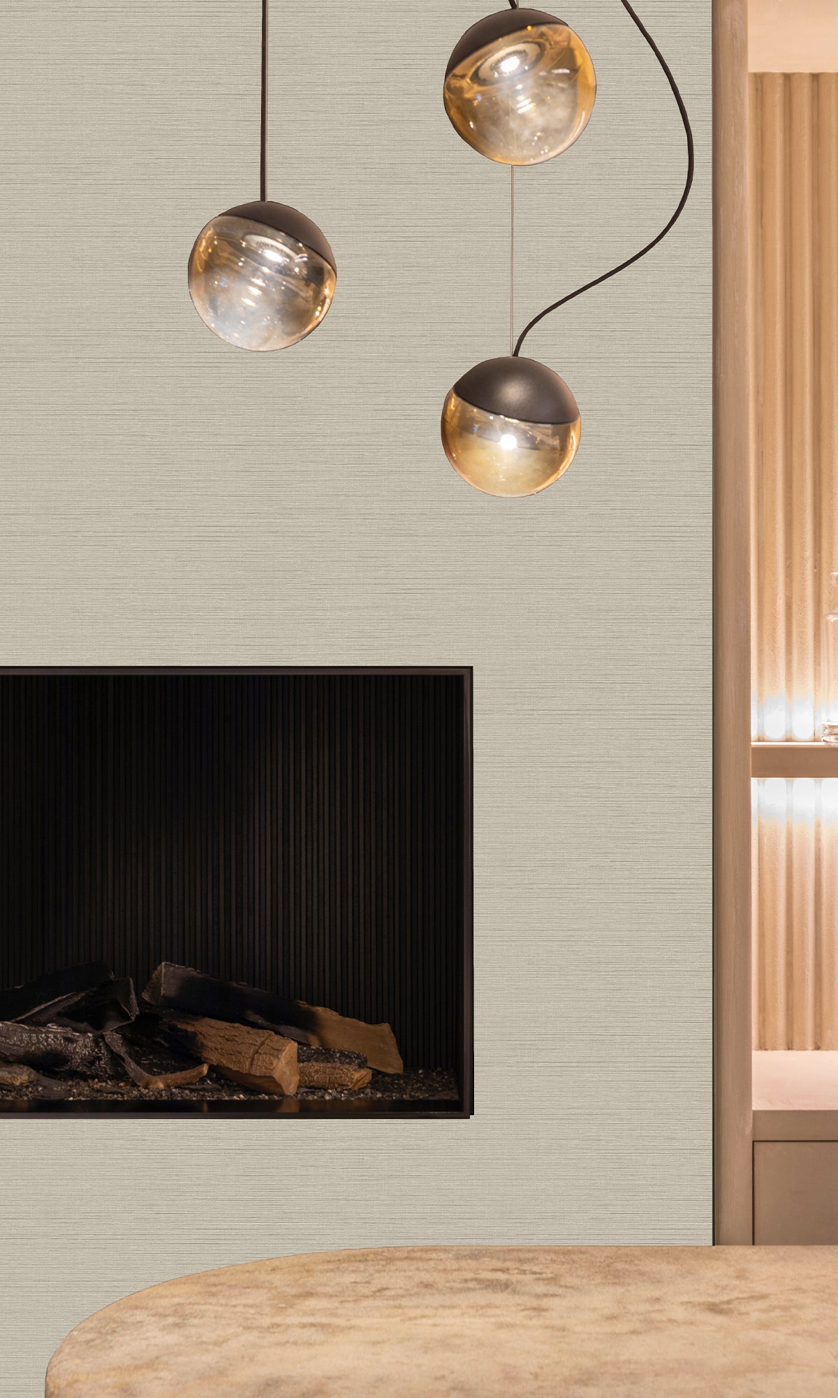 Ship Rope Faux Moroccan Sisal Textured Vinyl Commercial Wallpaper C7721