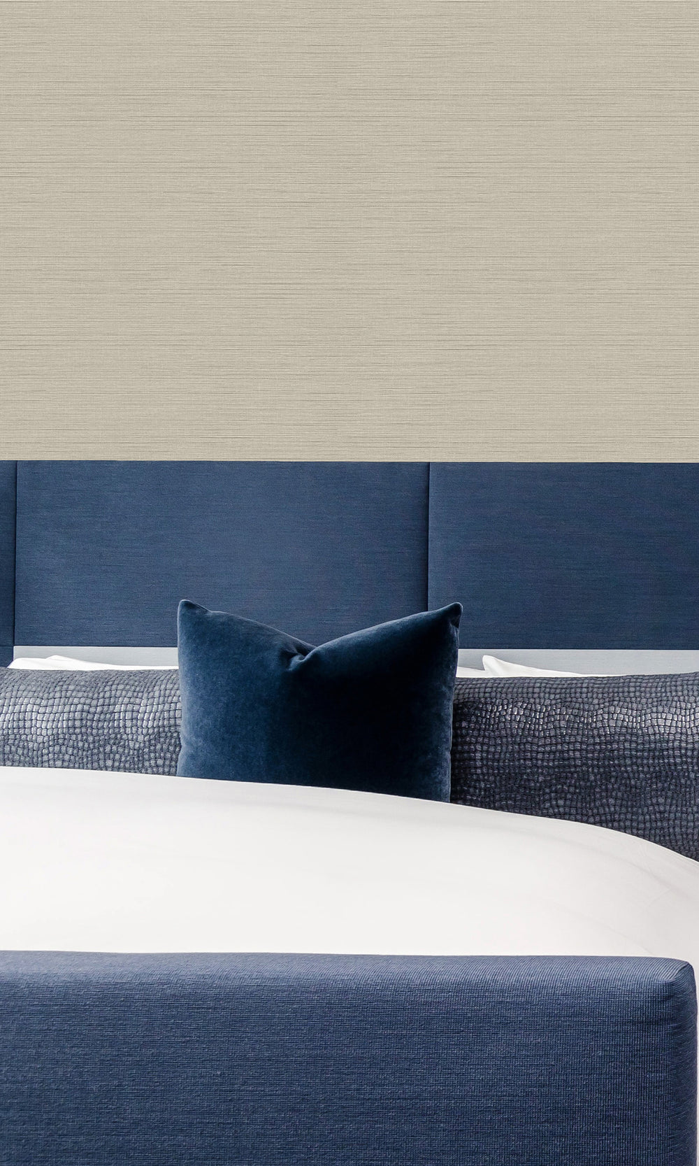 Ship Rope Faux Moroccan Sisal Textured Vinyl Commercial Wallpaper C7721