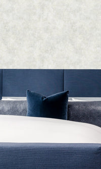 Soft Fog Faux Concrete Textured Vinyl Commercial Wallpaper C7683